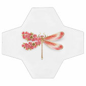 Blume Dragonfly mit Schmucksakura Fußball (Flach)