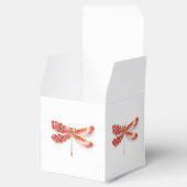 Blume Dragonfly mit Schmucksakura Geschenkschachtel (Geöffnet)