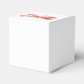 Blume Dragonfly mit Schmucksakura Geschenkschachtel (Rückseite)