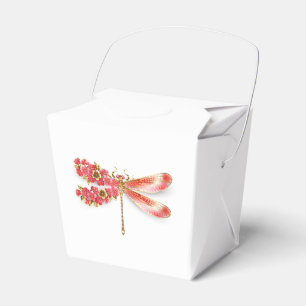 Blume Dragonfly mit Schmucksakura Geschenkschachtel