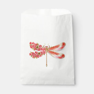 Blume Dragonfly mit Schmucksakura Geschenktütchen