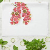 Blume Dragonfly mit Schmucksakura Geschirrtuch (Gefaltet)