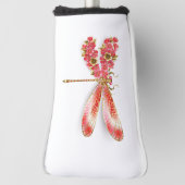 Blume Dragonfly mit Schmucksakura Golf Headcover (Rotieren 90)