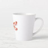 Blume Dragonfly mit Schmucksakura Milchtasse (Rechts)