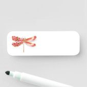 Blume Dragonfly mit Schmucksakura Namensschild (Beispiel)