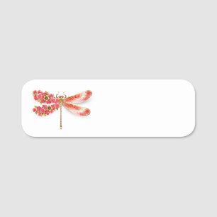 Blume Dragonfly mit Schmucksakura Namensschild