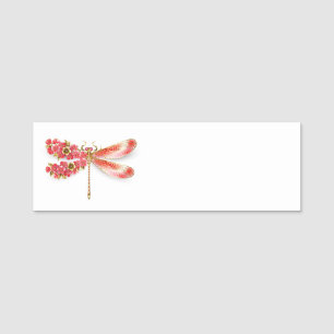 Blume Dragonfly mit Schmucksakura Namensschild