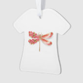 Blume Dragonfly mit Schmucksakura Ornament (Vorderseite)