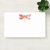 Blume Dragonfly mit Schmucksakura Post-it Klebezettel (Büro)