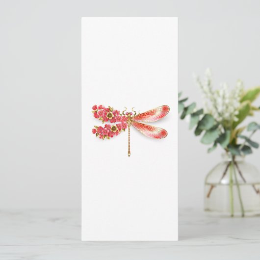 Blume Dragonfly mit Schmucksakura Programm (Stehend Vorderseite)