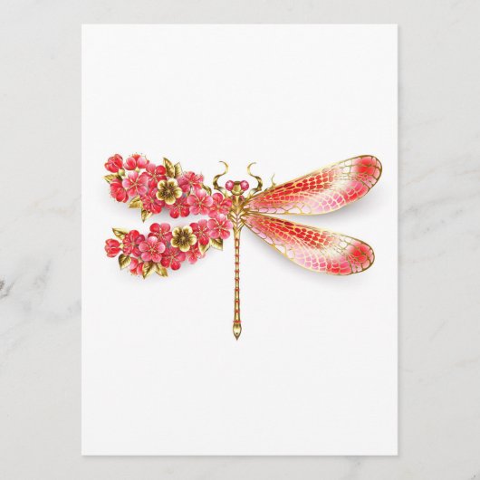 Blume Dragonfly mit Schmucksakura Programm (Vorderseite)