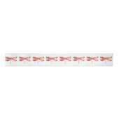 Blume Dragonfly mit Schmucksakura Satinband (Vorderseite)