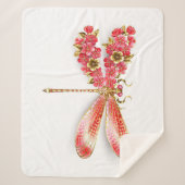 Blume Dragonfly mit Schmucksakura Sherpadecke (Vorderseite)