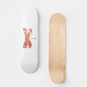 Blume Dragonfly mit Schmucksakura Skateboard (Vorderseite)