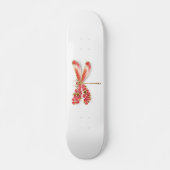Blume Dragonfly mit Schmucksakura Skateboard (Vorne)