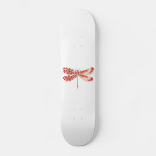 Blume Dragonfly mit Schmucksakura Skateboard