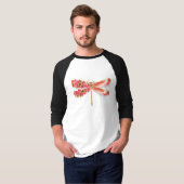 Blume Dragonfly mit Schmucksakura T-Shirt (Vorne ganz)