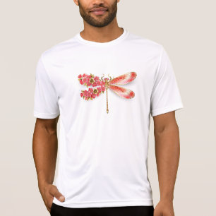 Blume Dragonfly mit Schmucksakura T-Shirt