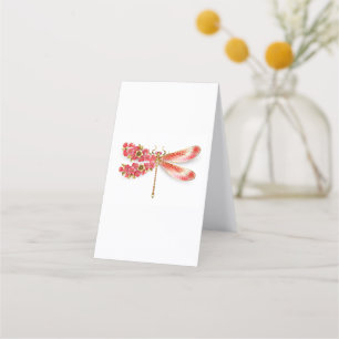 Blume Dragonfly mit Schmucksakura Treuekarte