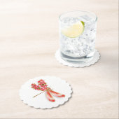 Blume Dragonfly mit Schmucksakura Untersetzer (Vor Ort)