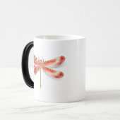 Blume Dragonfly mit Schmucksakura Verwandlungstasse (Vorderseite Links)