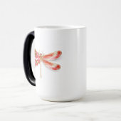 Blume Dragonfly mit Schmucksakura Verwandlungstasse (Vorderseite Links)