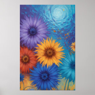 Blume drehen poster
