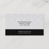 Blume drehen visitenkarte (Rückseite)