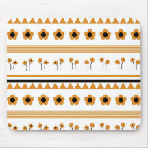 Blume-Dreieck-Muster für Grenzstreifen