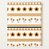 Blume-Dreieck-Muster für Grenzstreifen Planer (Rückseite)