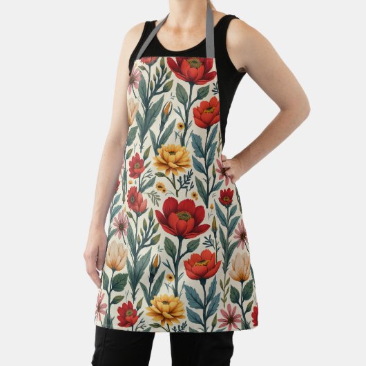 Blume-Druck-Schürze Schürze (InSitu)