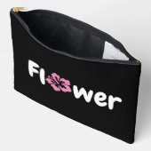 Blume Druckausschnitt Nähtasche Zubehörtasche (Offen)