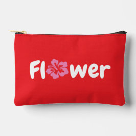 Blume Druckausschnitt Nähtasche Zubehörtasche