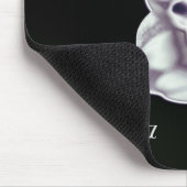 Blume Drucken benutzerdefinierbarer Name Mousepad (Ecke)