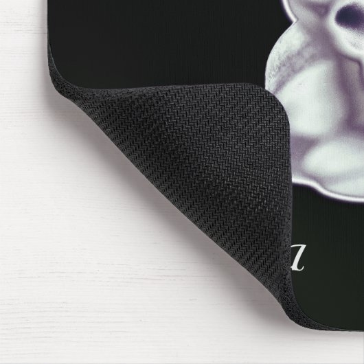 Blume Drucken benutzerdefinierbarer Name Mousepad (Ecke)