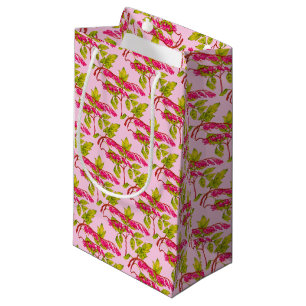 Blume drucken blutende Herzen Kleine Geschenktüte