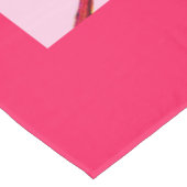 Blume drucken blutende Herzen Tischdecke (Schrägansicht)