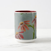 Blume drucken Kaffee Tasse  (Mittel)