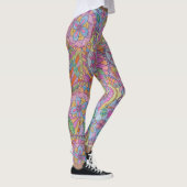 Blume drucken Leggings (Rechts)