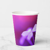 Blume drucken Papierbecher (Rückseite)