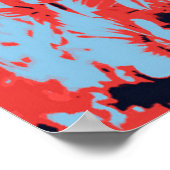 'Blume drucken Poster (Ecke)