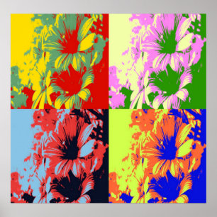 'Blume drucken Poster