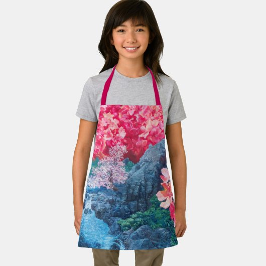 Blume Druckschürze Schürze (Insitu)