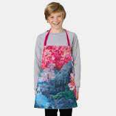 Blume Druckschürze Schürze (Getragen)