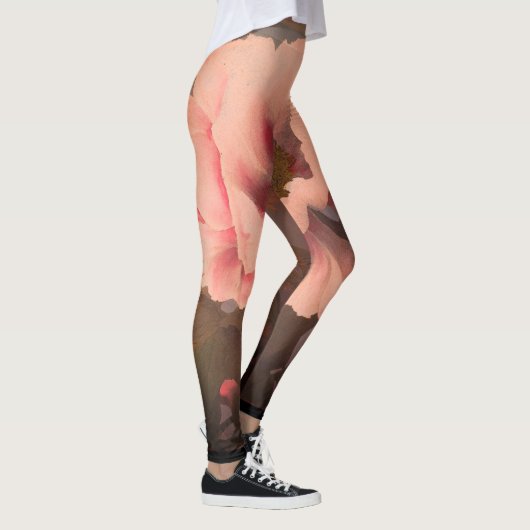 BLUME DRUCKT Leggings (Rechts)