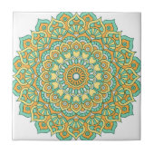 Blume Drucktafel Fliese (Vorderseite)