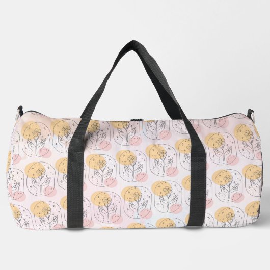 Blume Duffle Bag (Vorderseite)