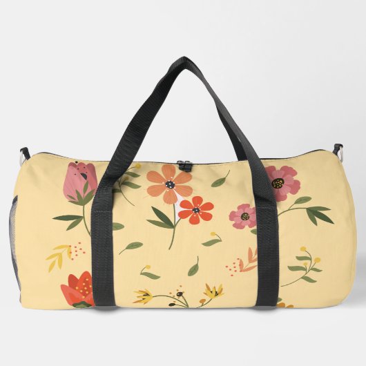 Blume Duffle Bag (Rückseite)