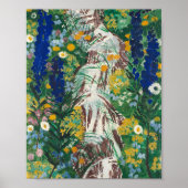 Blume durch den Strom | August Babberger Poster (Vorne)