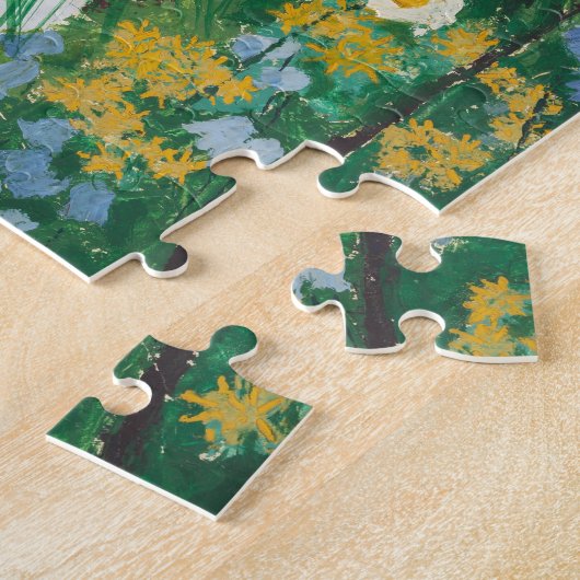 Blume durch den Strom | August Babberger Puzzle (Seite)